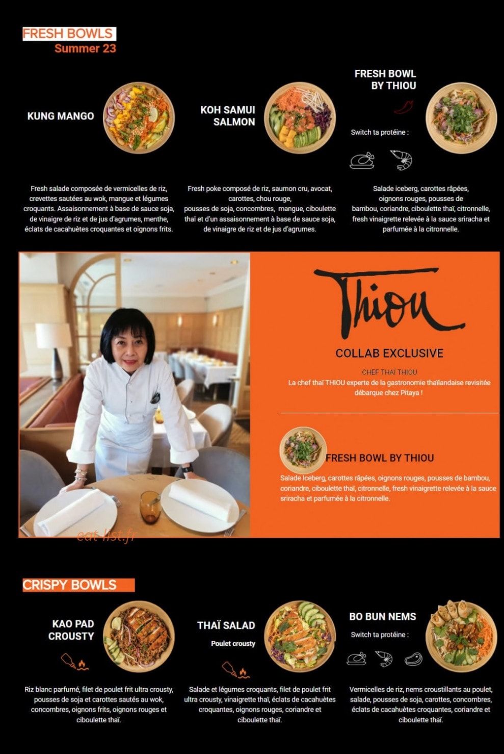 Pitaya — carte page 2
