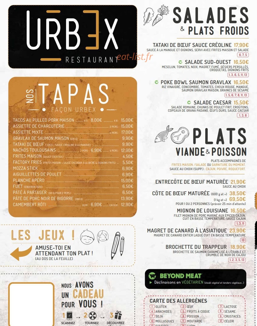 L'Urbex — carte page 1