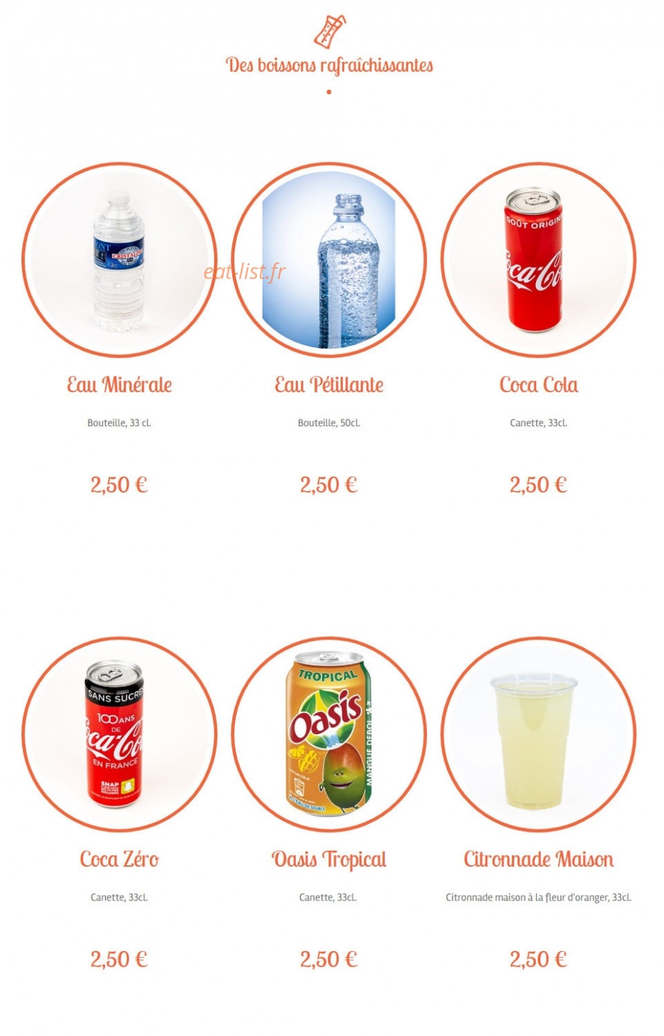 Cantine & Gamelle — carte page 12