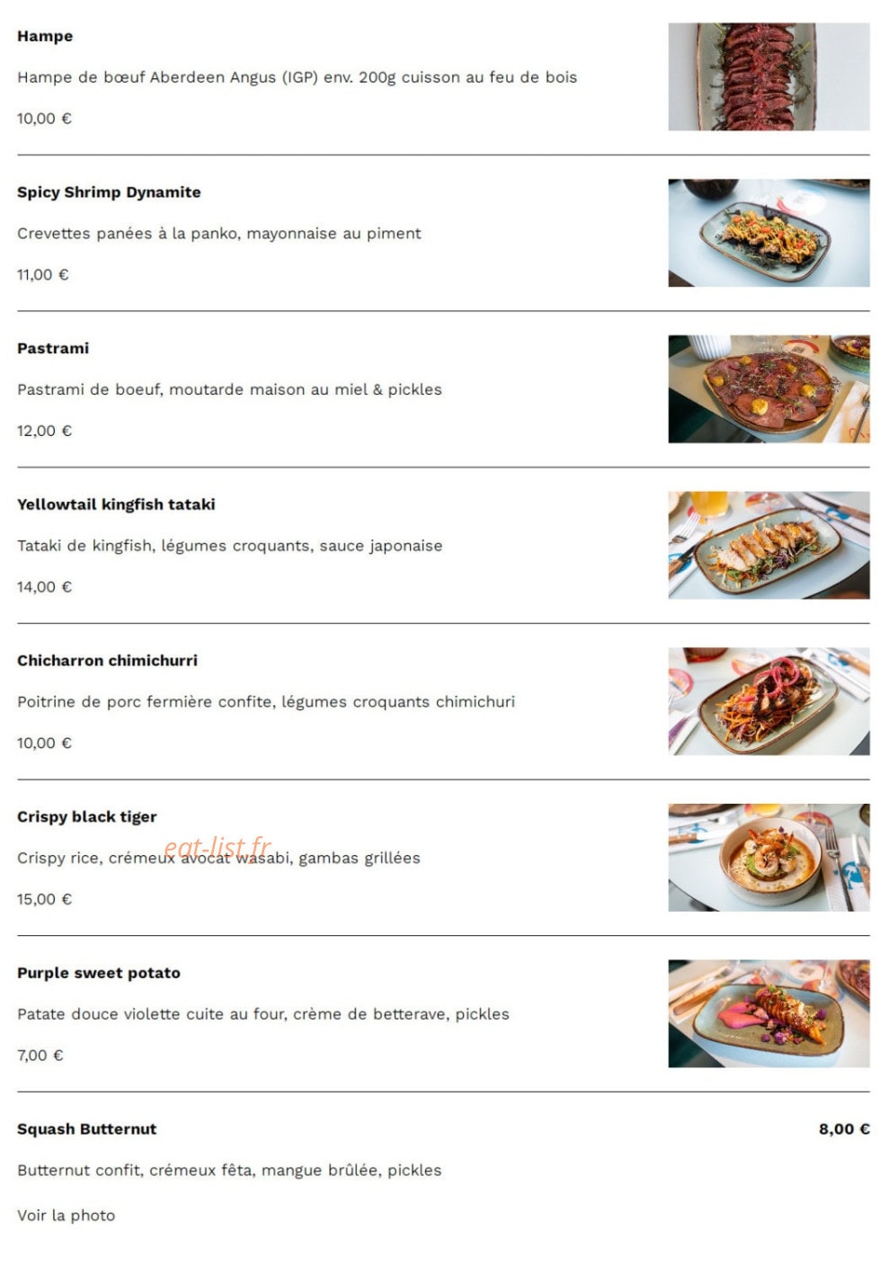 Coco Club — carte page 2