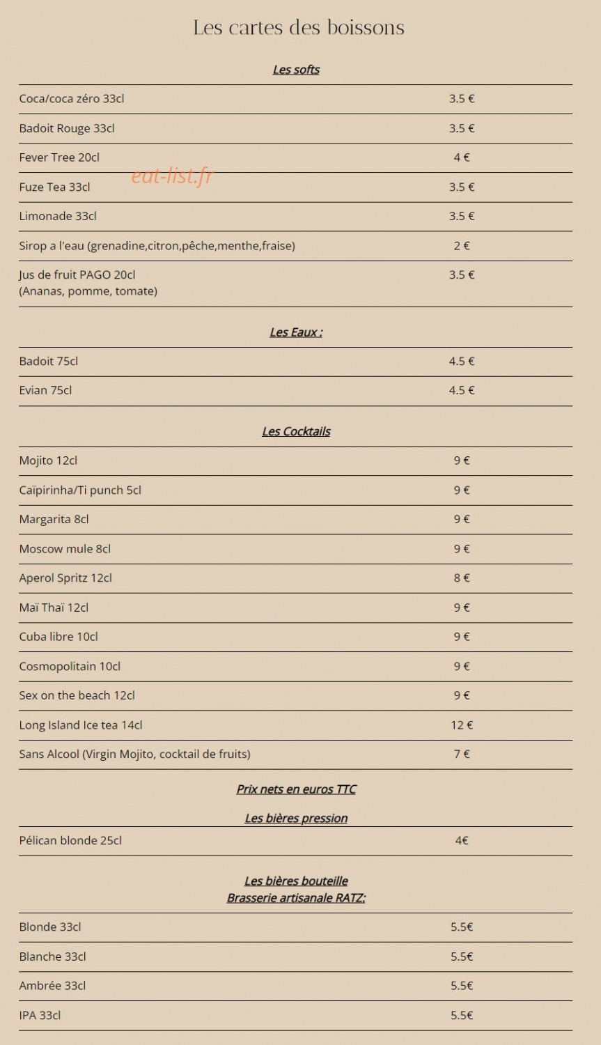 Le Sylva — carte page 3