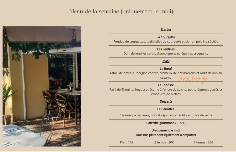 Le Sylva — carte page 2