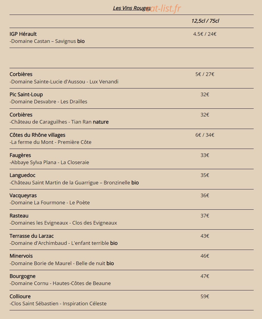 Le Sylva — carte page 5