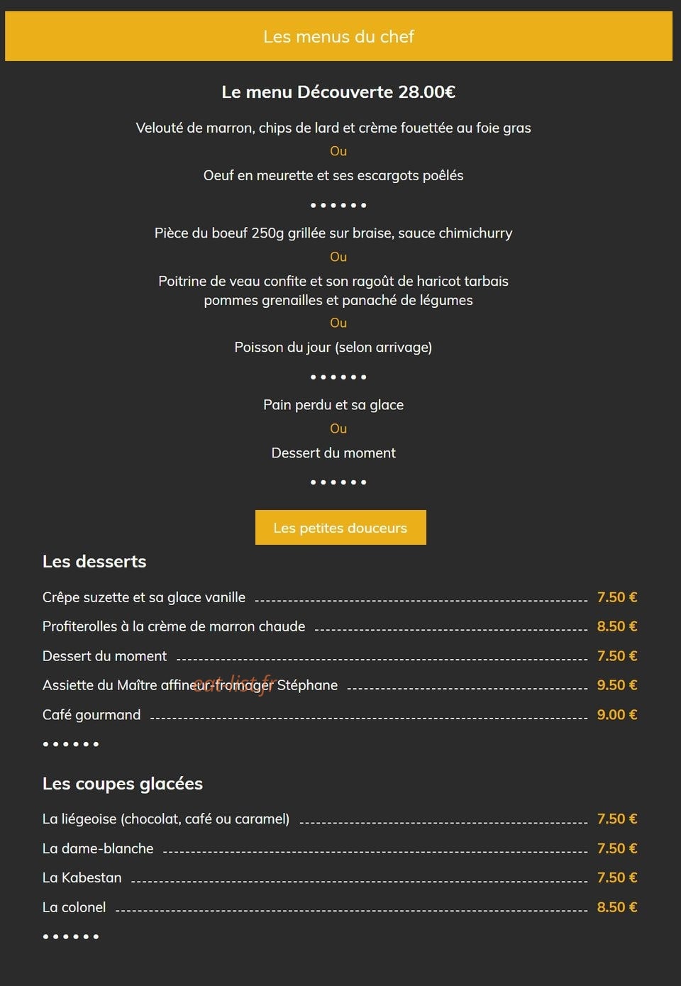 Le Kabestan — carte page 3