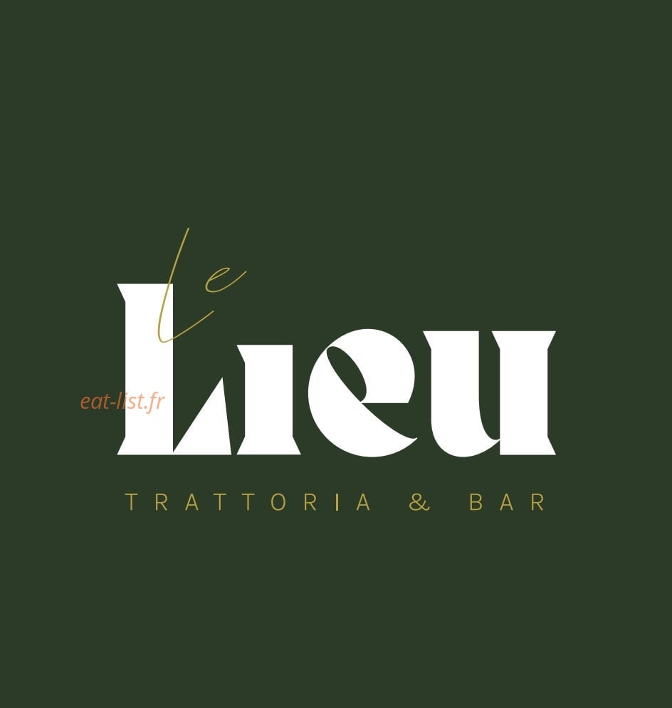 Le Lieu Trattoria — carte page 1