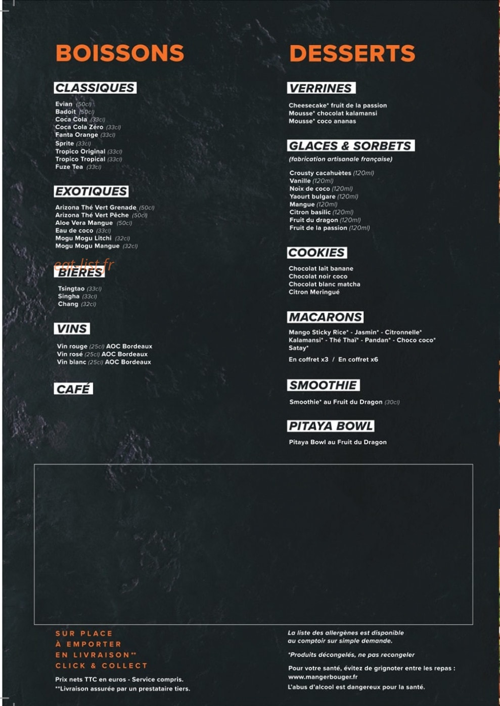 Pitaya — carte page 4