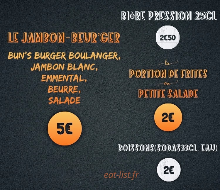 O Fonbo Café — carte page 5