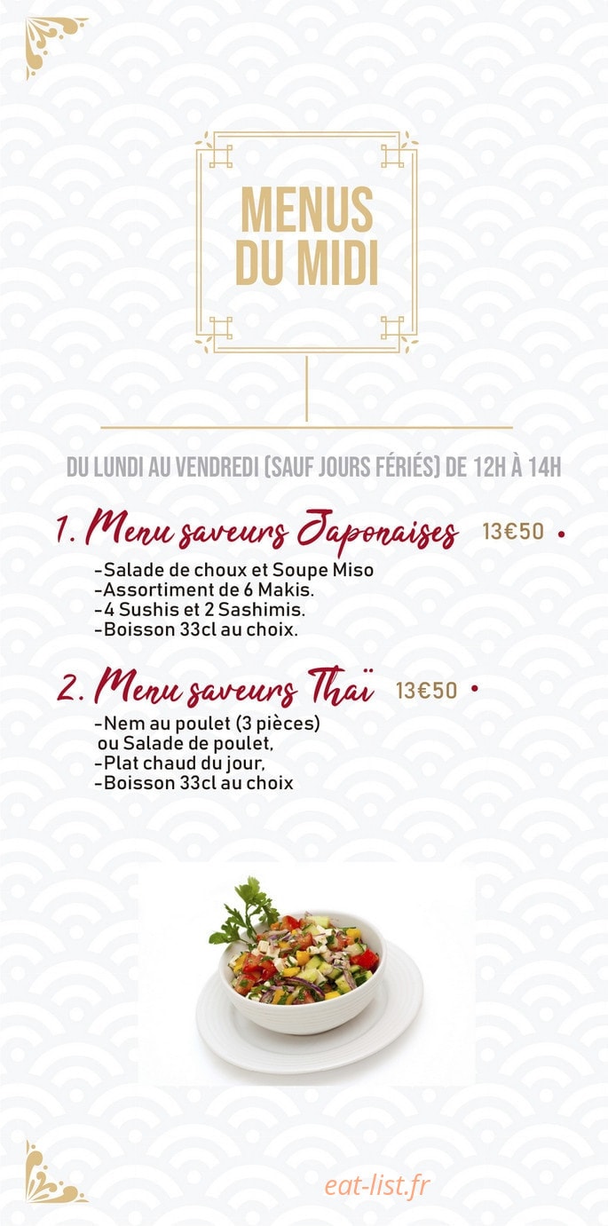 Hachikō Sushi — carte page 4
