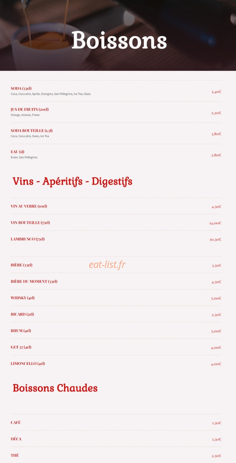 Bocca Alba — carte page 5