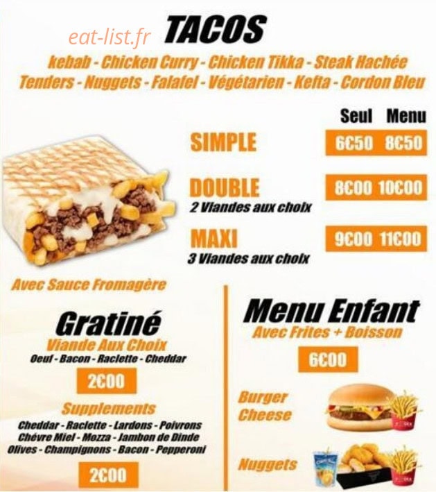 Foodex 31 — carte page 3