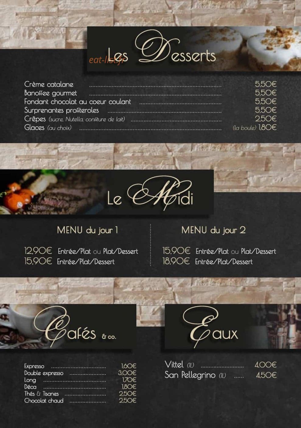 El Patio — carte page 4