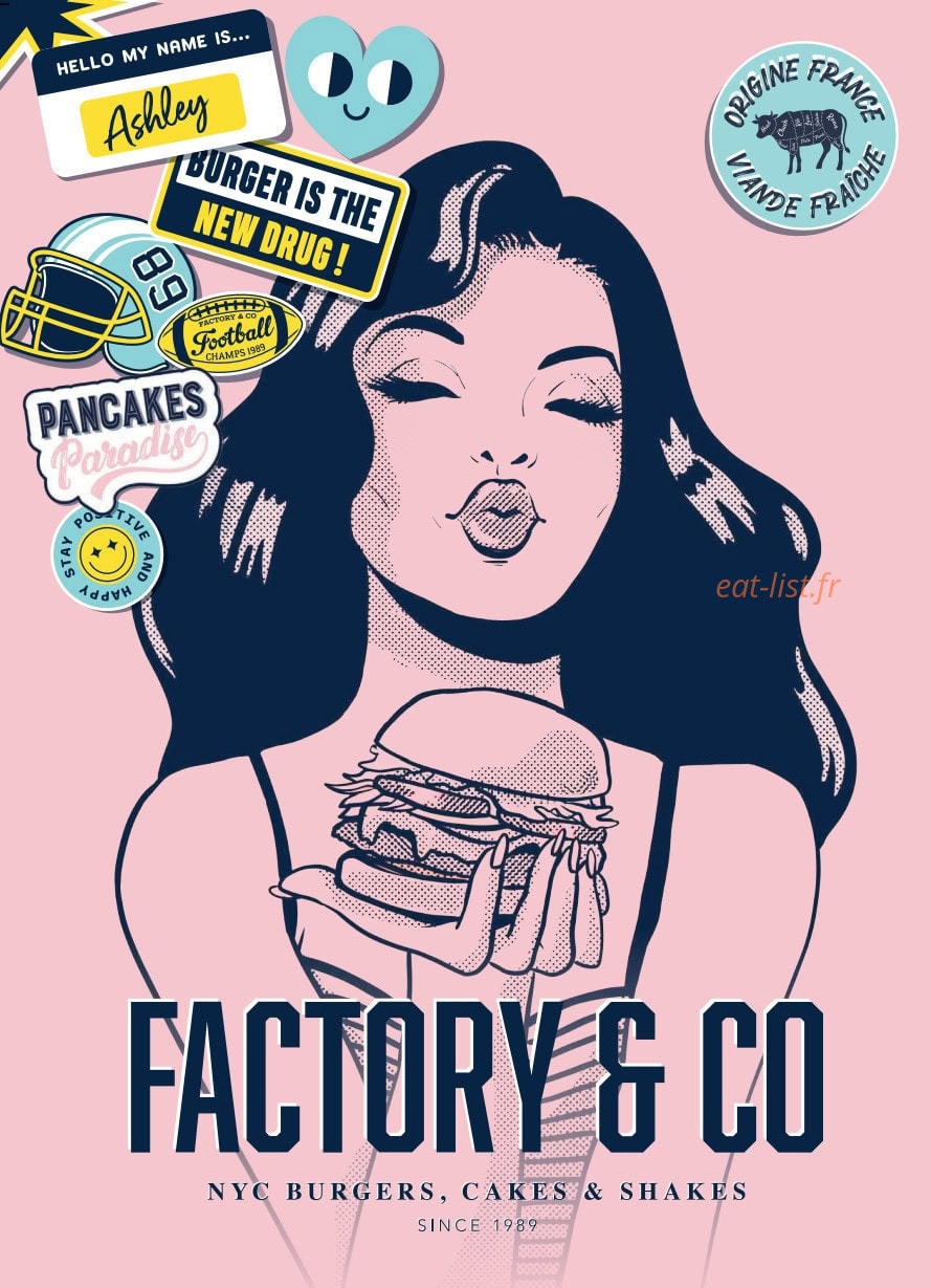 Factory & Co — carte page 1