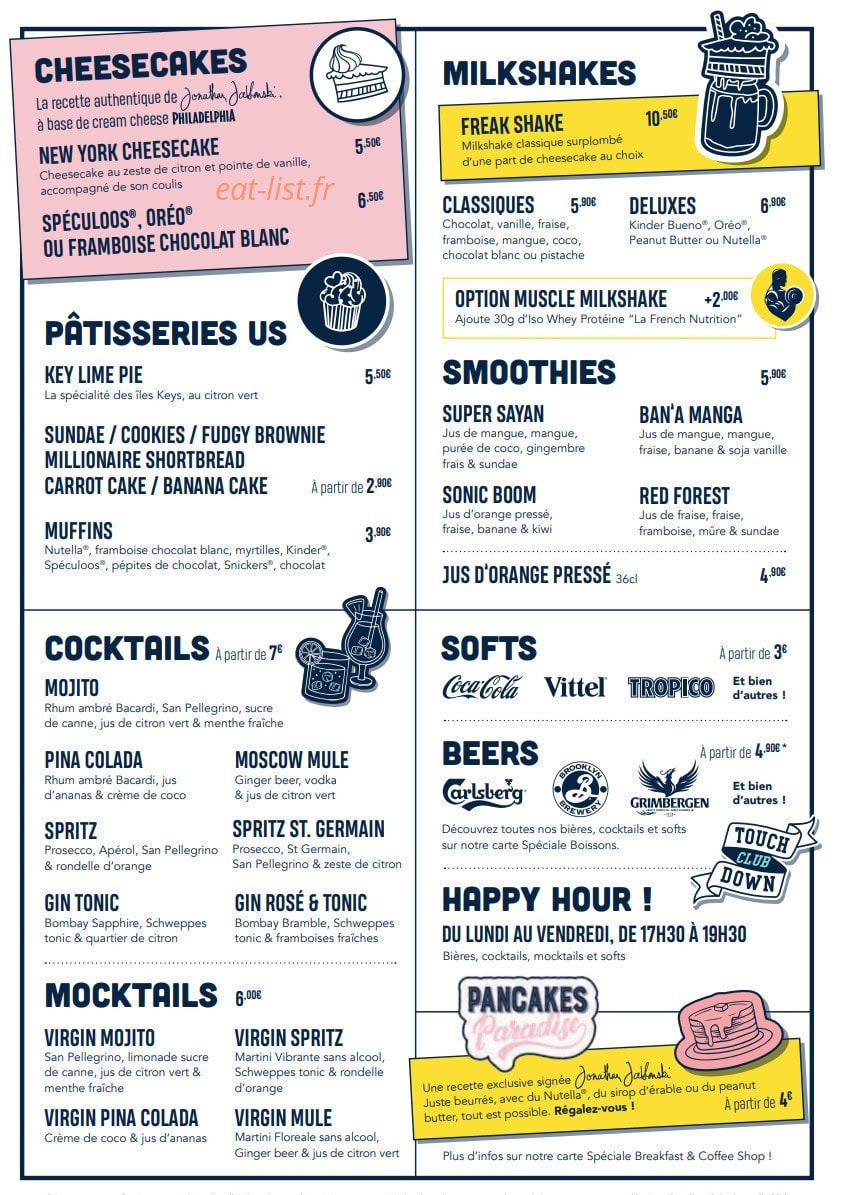Factory & Co — carte page 4