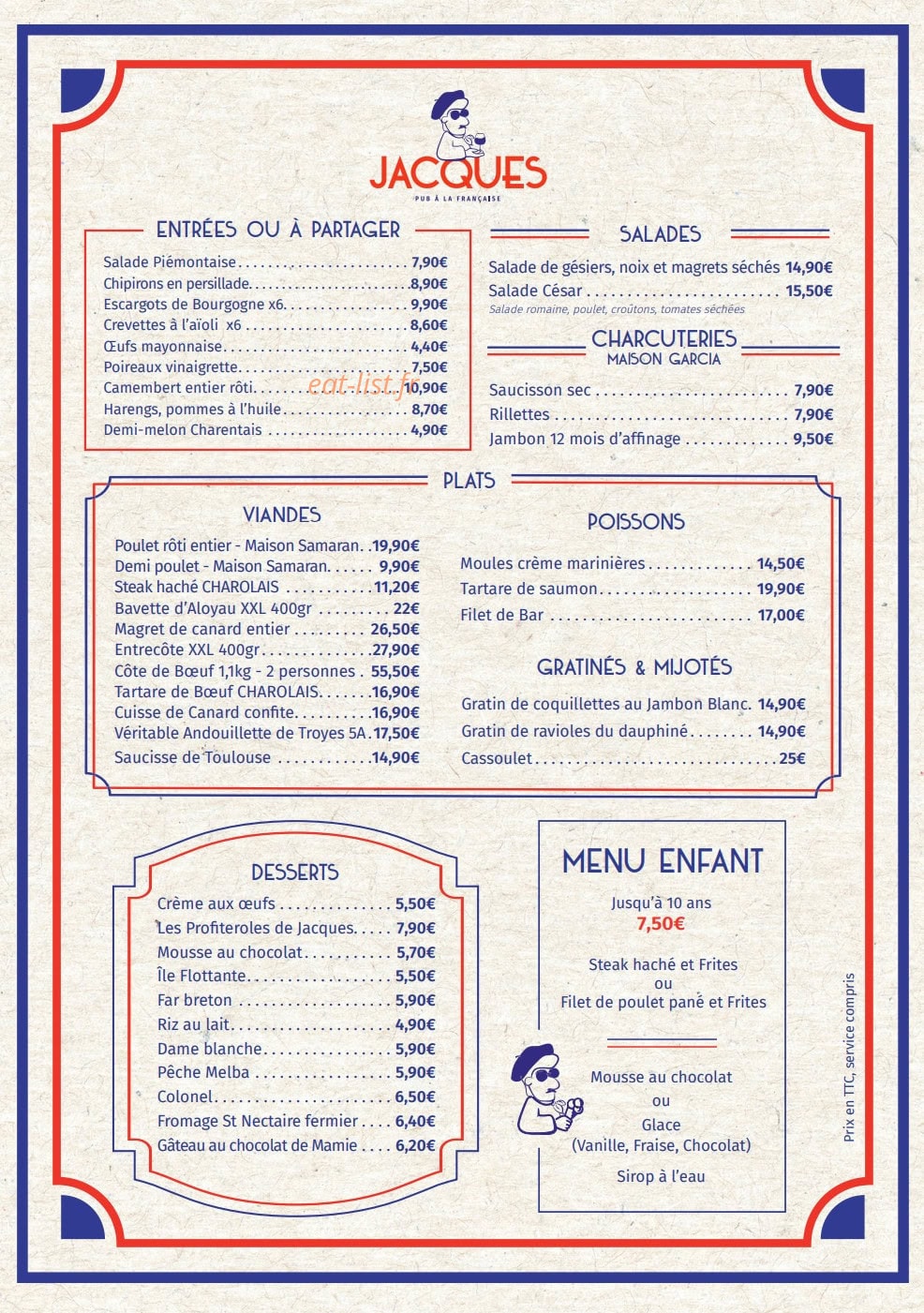 Jacques — carte page 1