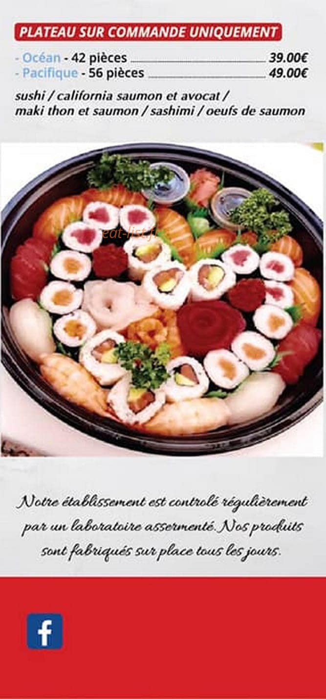 Sushick — carte page 3