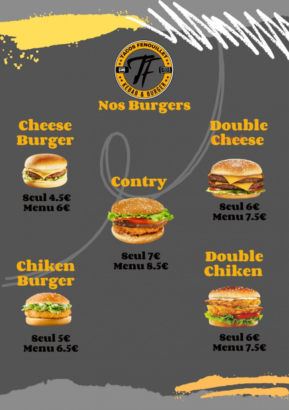 Tacos Fenouillet — carte page 3