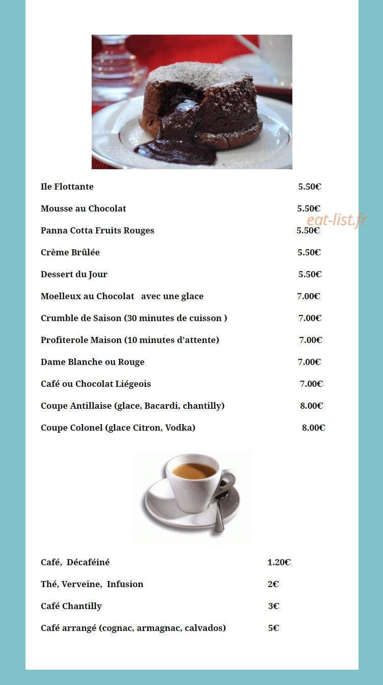 Ô Tradition — carte page 3