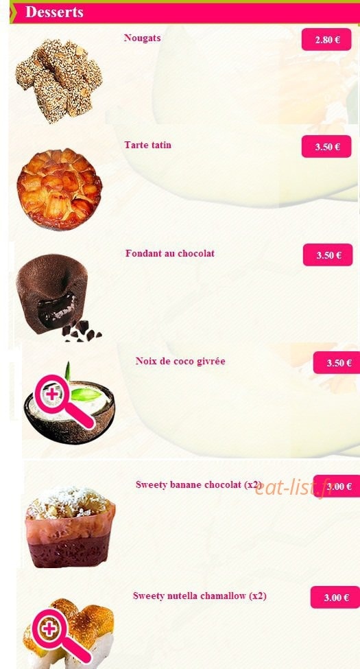 Komaki sushi — carte page 11