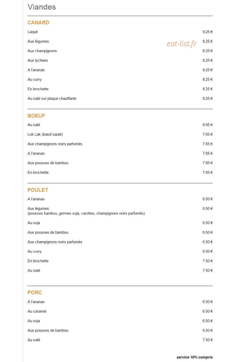 Le nem — carte page 2