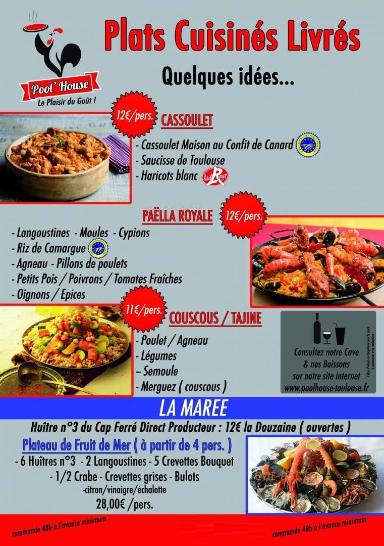 Pool'house — carte page 4