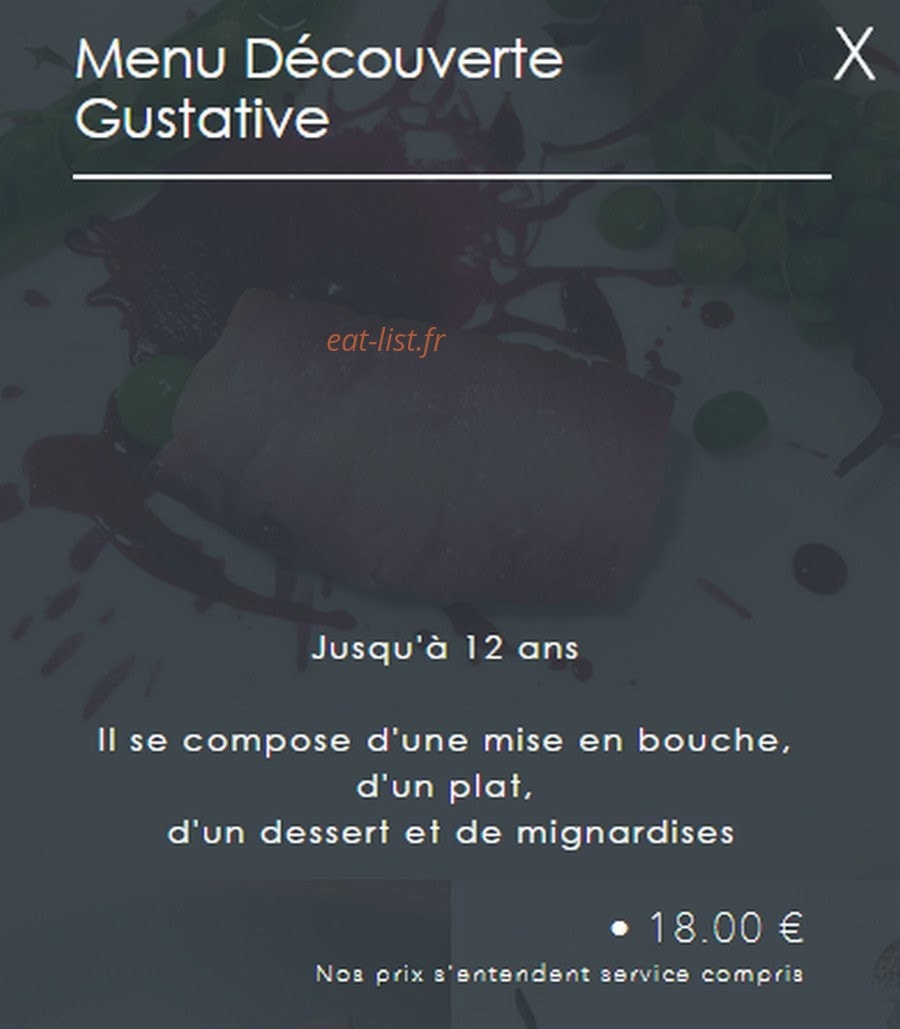 O Saveurs — carte page 4