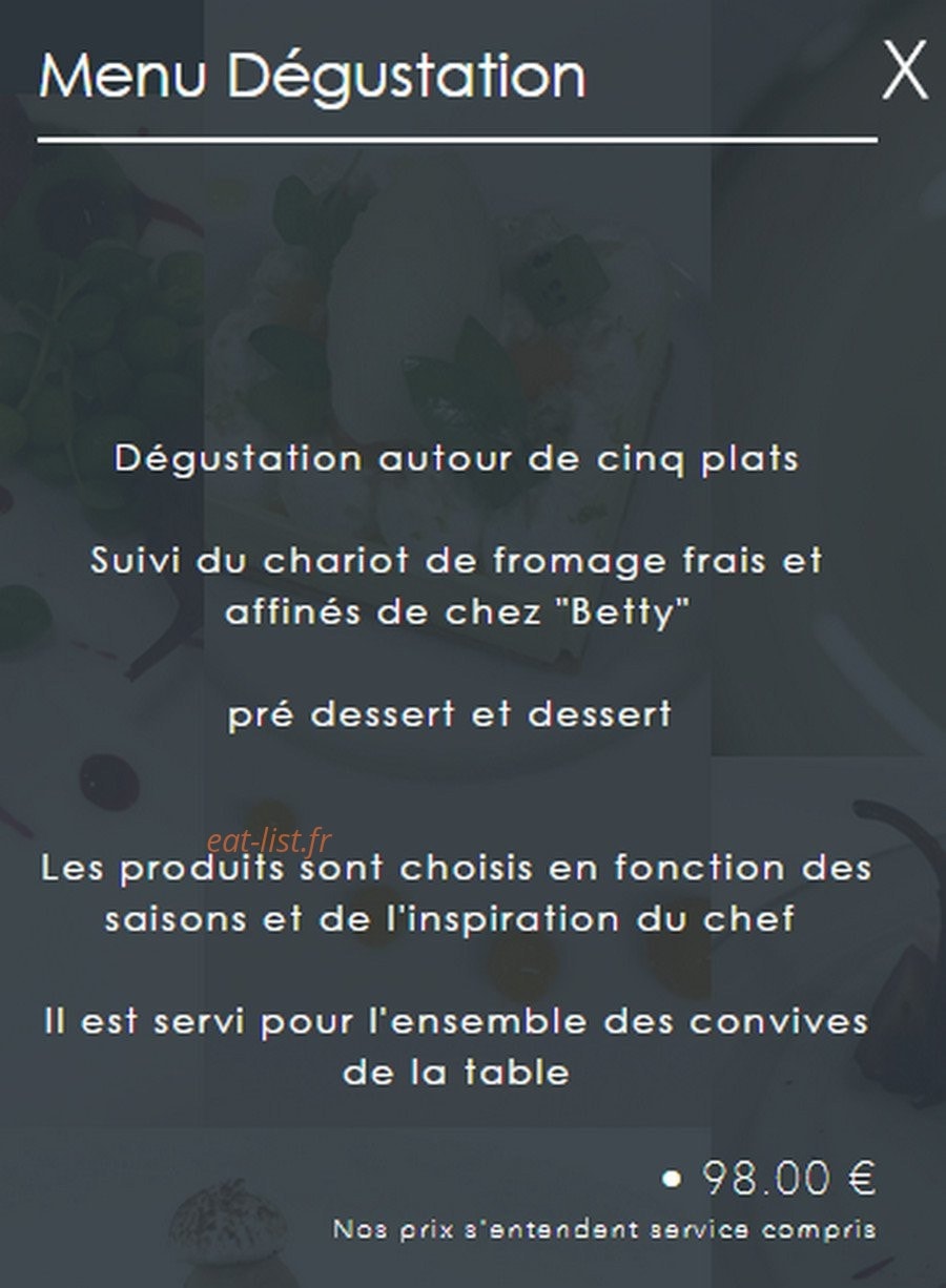 O Saveurs — carte page 2