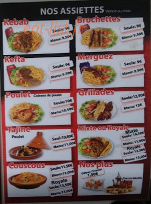 Les Quatres Saveurs — carte page 2