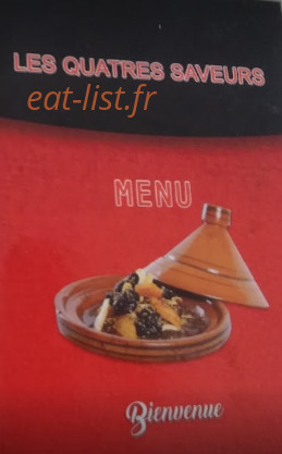 Les Quatres Saveurs — carte page 1