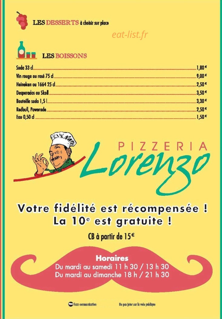 Lorenzo — carte page 4