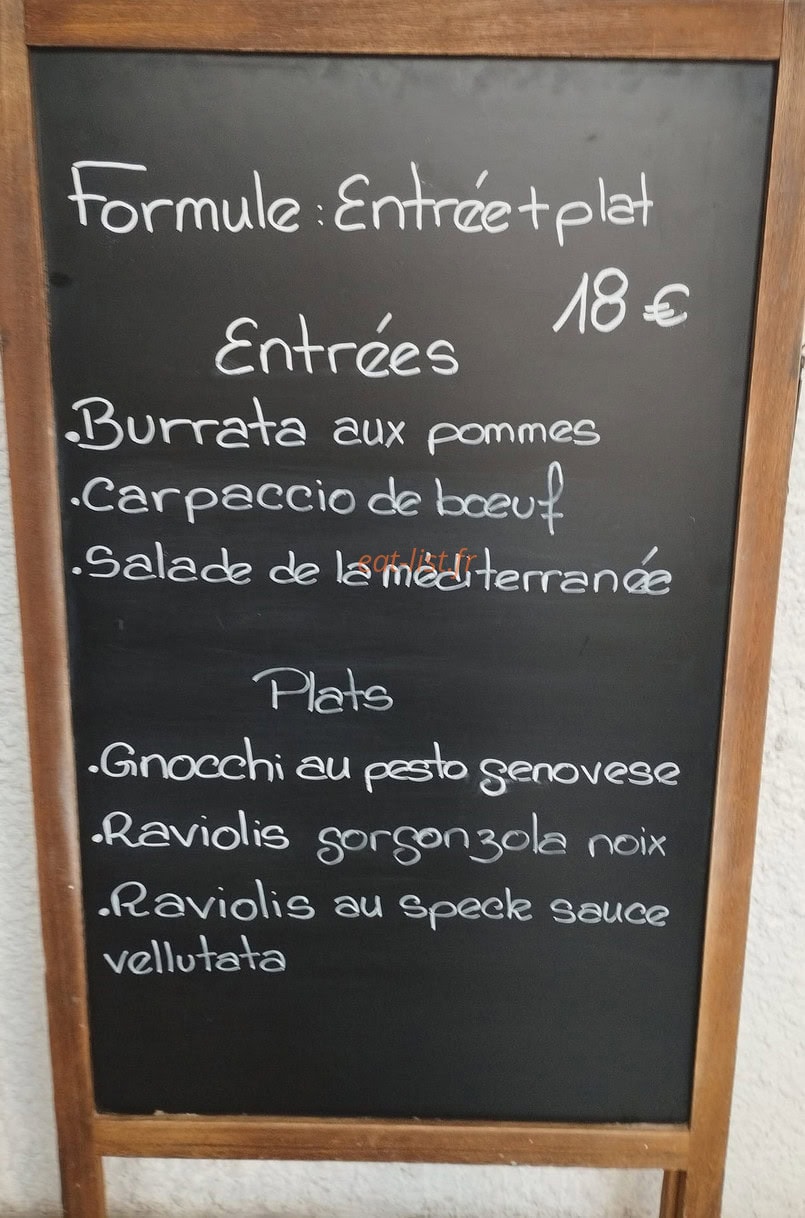 Pasta di Mateo — carte page 1
