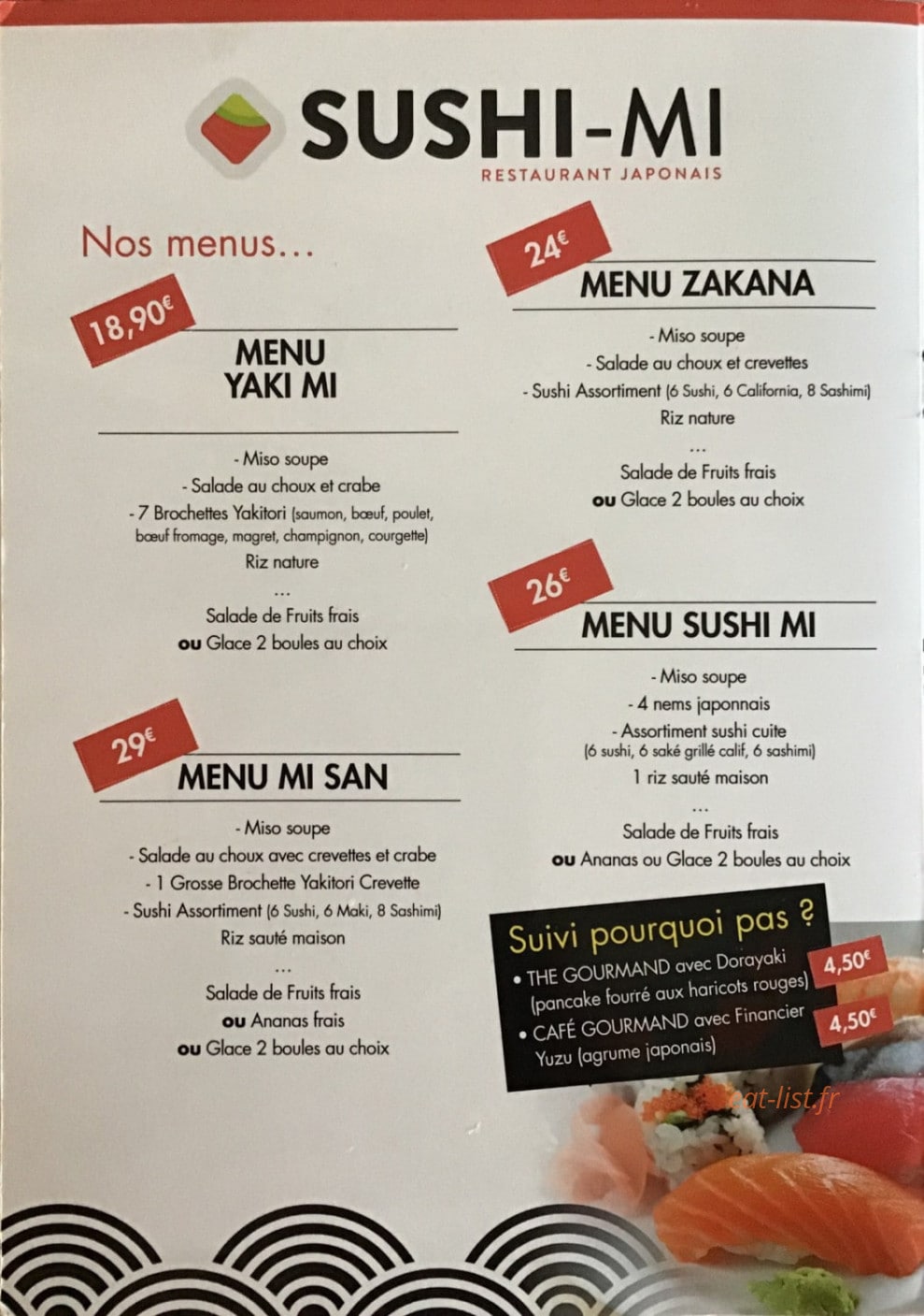 Sushi Mi — carte page 5