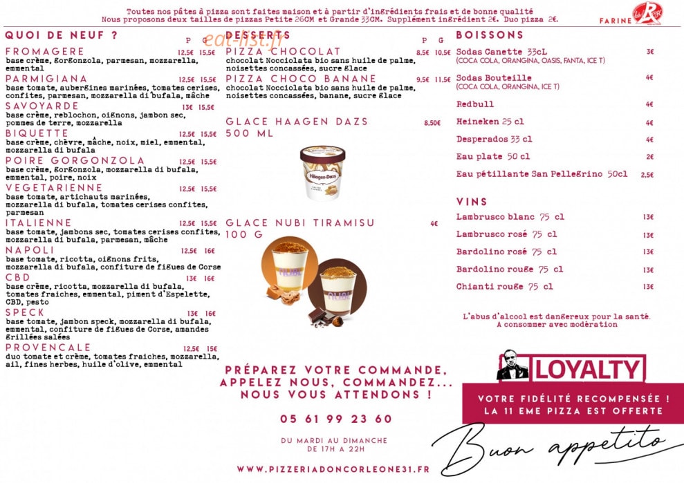Don Corleone — carte page 2