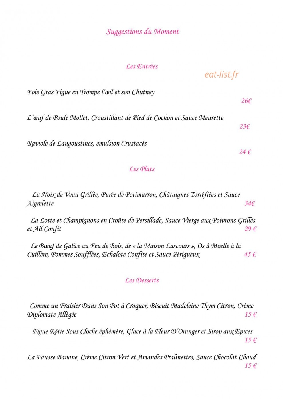 Maison Castet — carte page 5