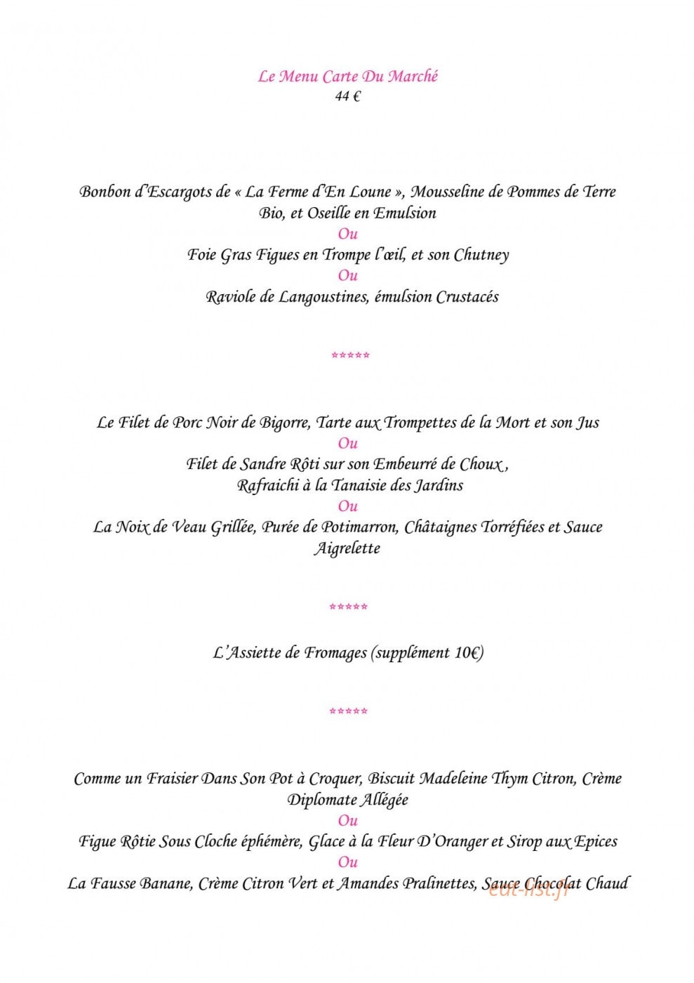 Maison Castet — carte page 4