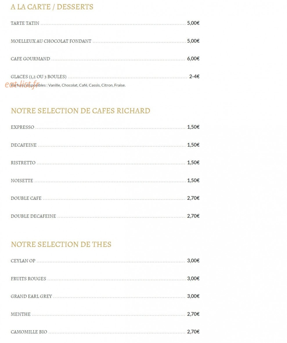Daniel's Club — carte page 4