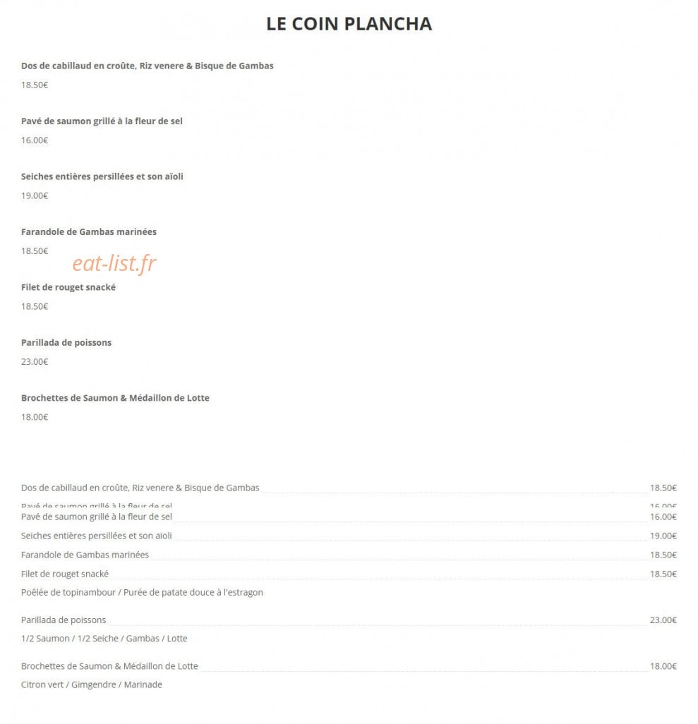 L'asador — carte page 7