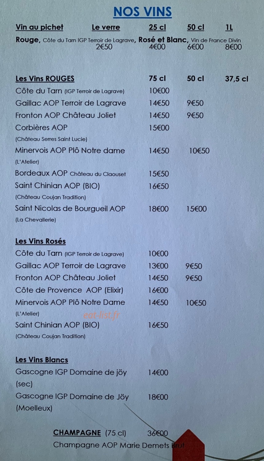 Les Apsaras — carte page 10