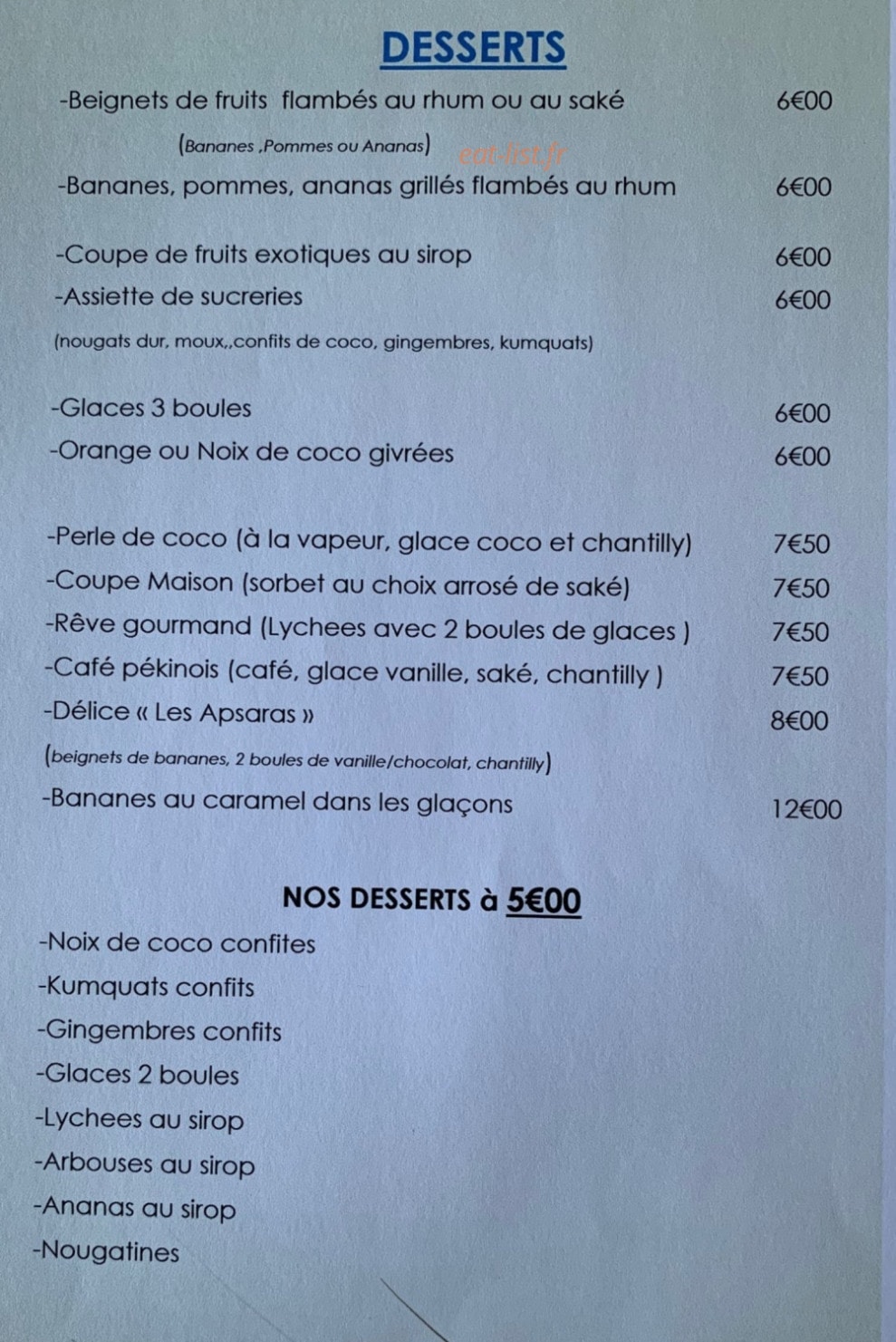 Les Apsaras — carte page 9