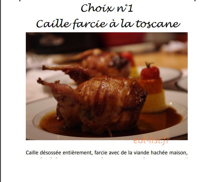 Maison Benetti — carte page 6