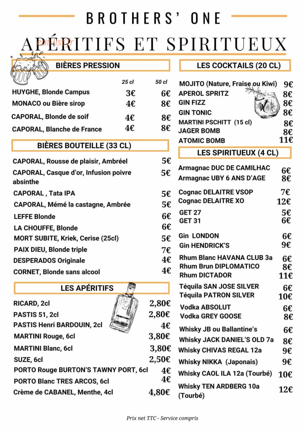 Brothers' One — carte page 6
