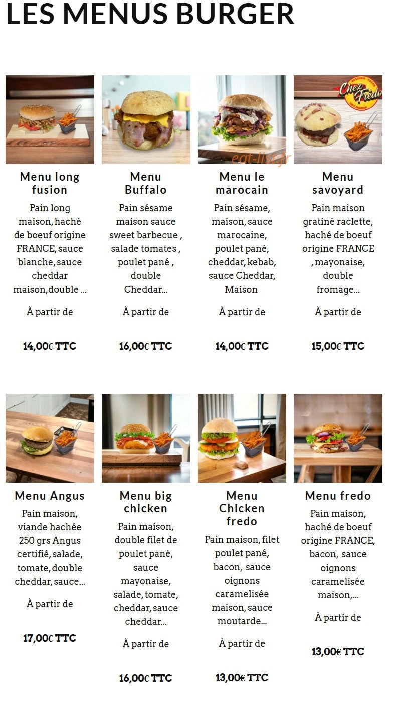 Chez fredo — carte page 6