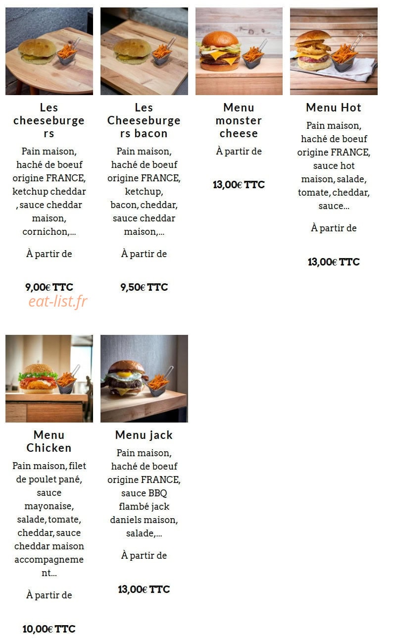 Chez fredo — carte page 8