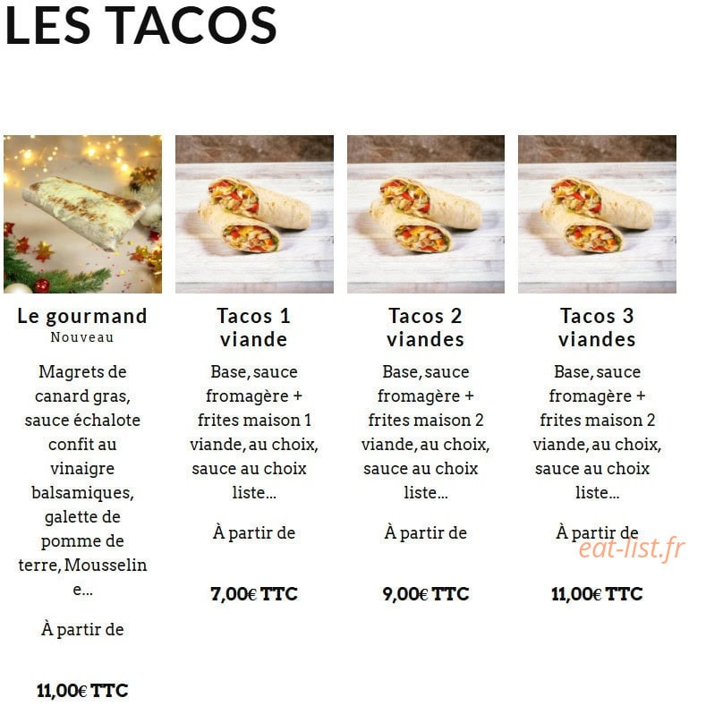 Chez fredo — carte page 4