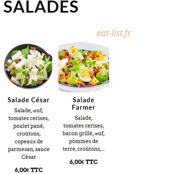 Chez fredo — carte page 13