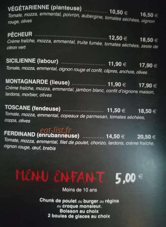 Chez Paulette — carte page 5