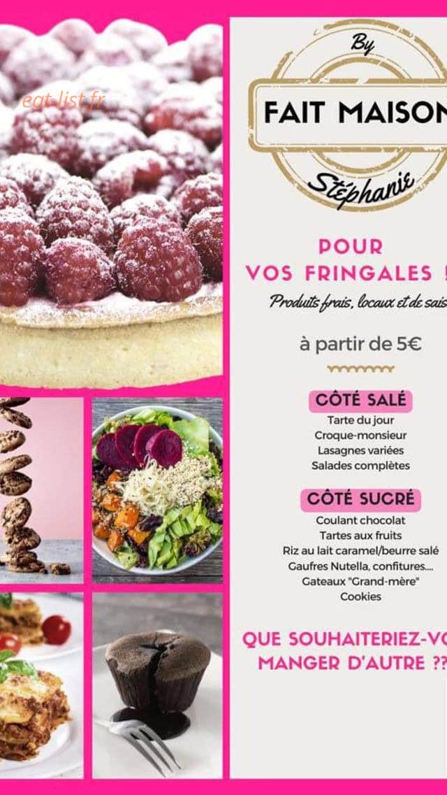 La pause gourmande — carte page 1