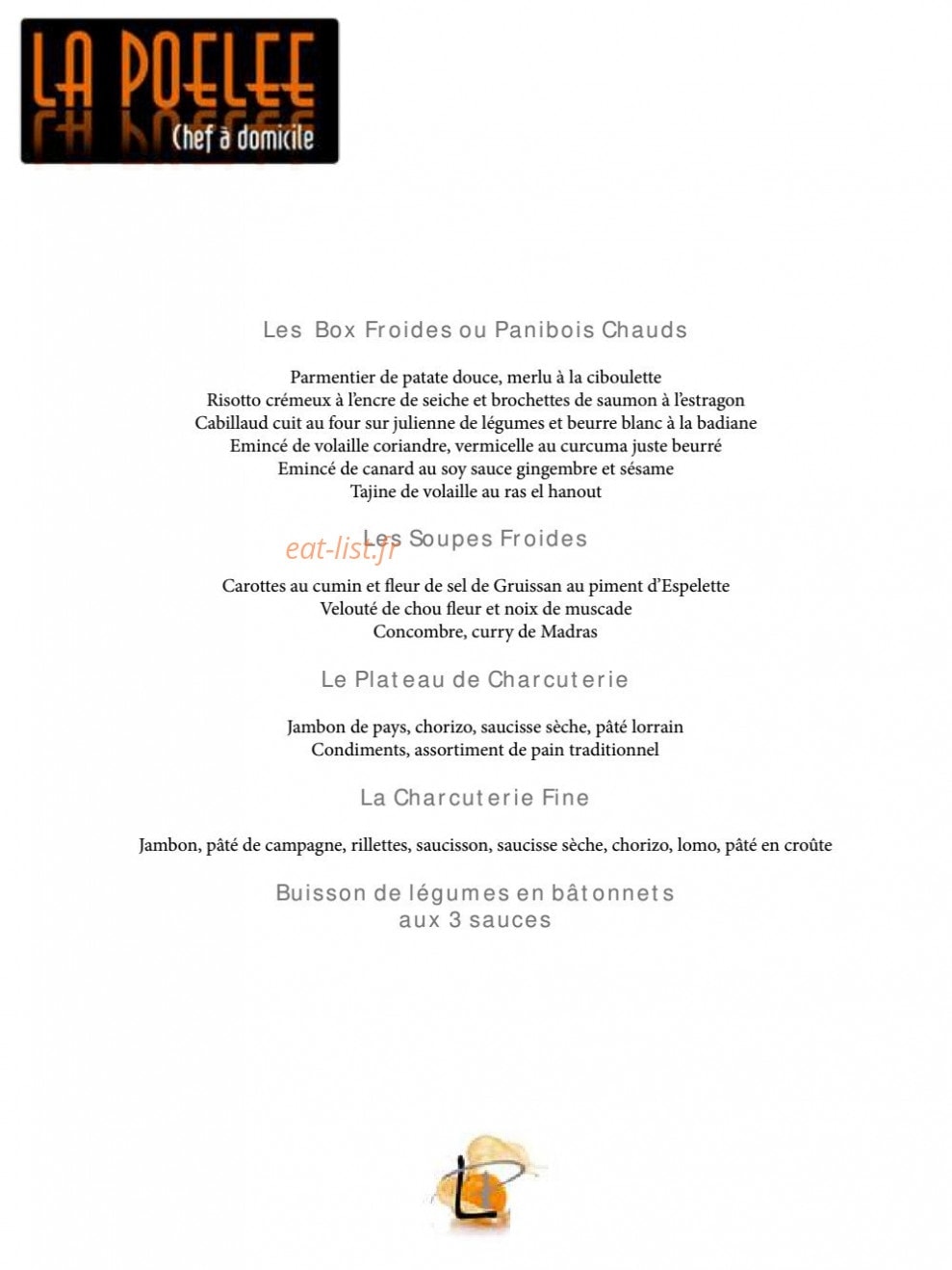 La Poêlée — carte page 6