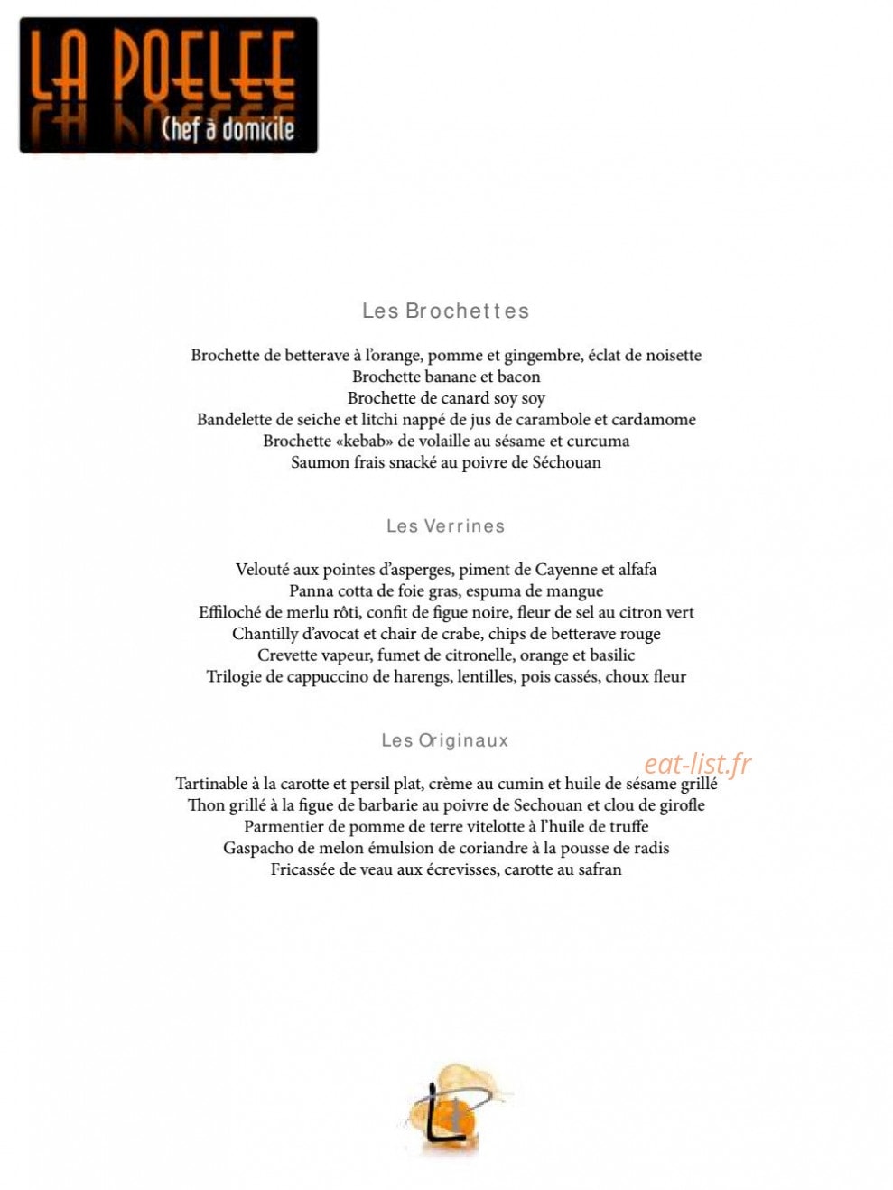 La Poêlée — carte page 5