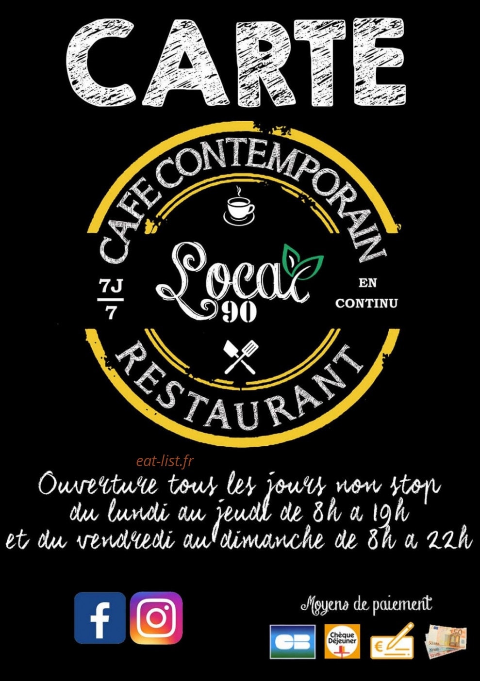 Local 90 — carte page 1