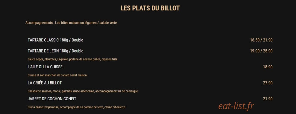Le Billot — carte page 3